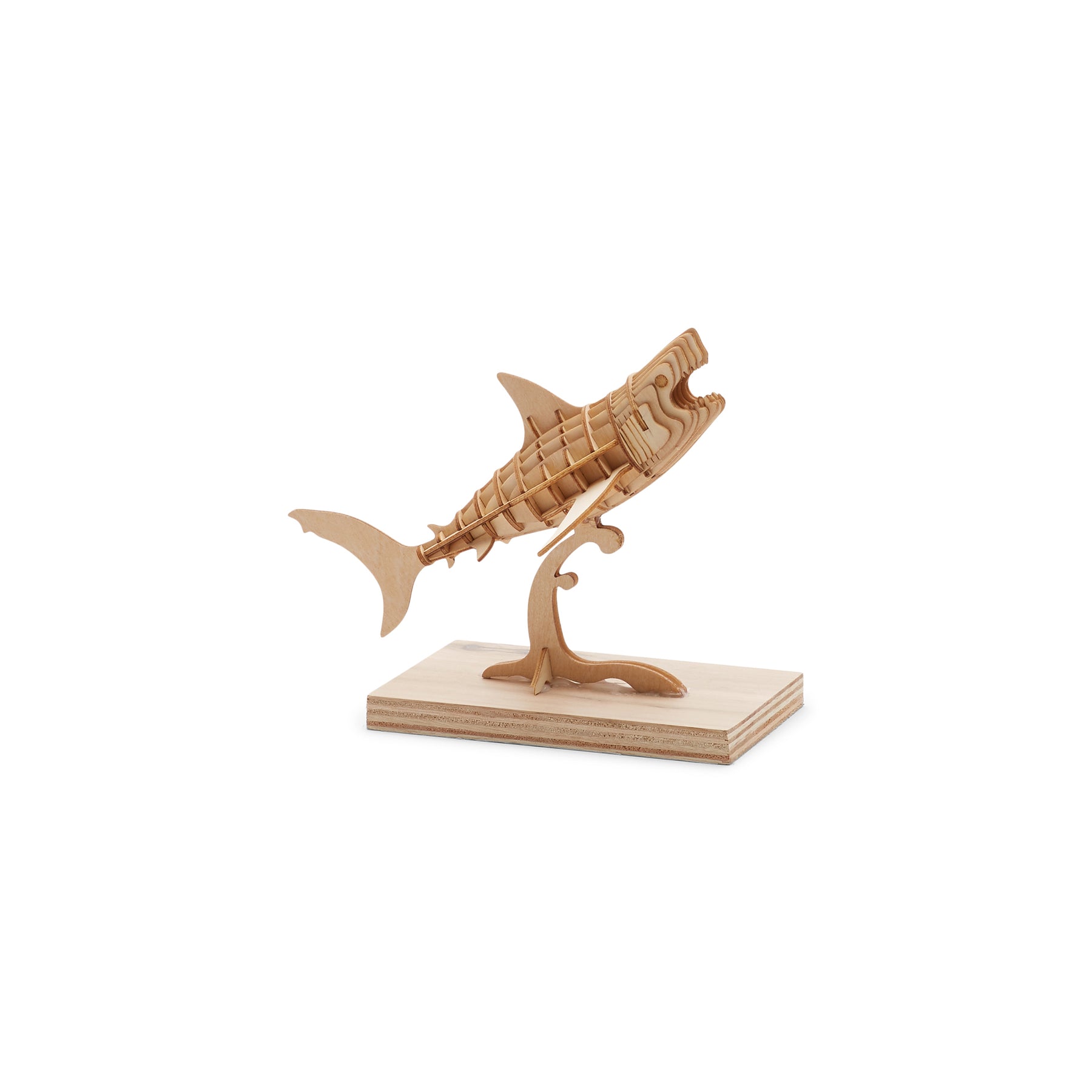 Transcend rive ned bag Wooden Puzzle - 3D Shark – Heal the Bay